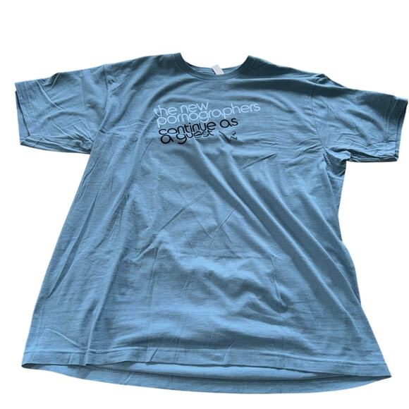 THE NEW PORNOGRAPHERS Continue as a Guest 2023 Tour Tee, Size XL New without Tag - Picture 1 of 9